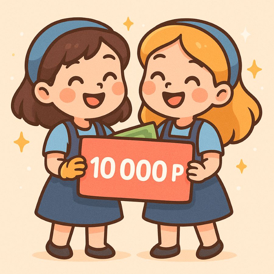 Приведи подругу и получи 10000 рублей